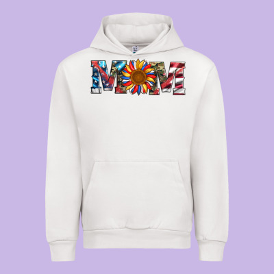 Mom With Sunflower Urban Hoodie Designed By Artiststas