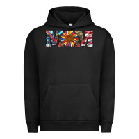 Pigment Black mom with sunflower Urban Hoodie - Artiststas