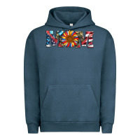 Pigment Midnight Navy mom with sunflower Urban Hoodie - Artiststas
