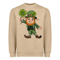 St. Patrick's Day Elf Heavyweight Sweatshirt | Teevron