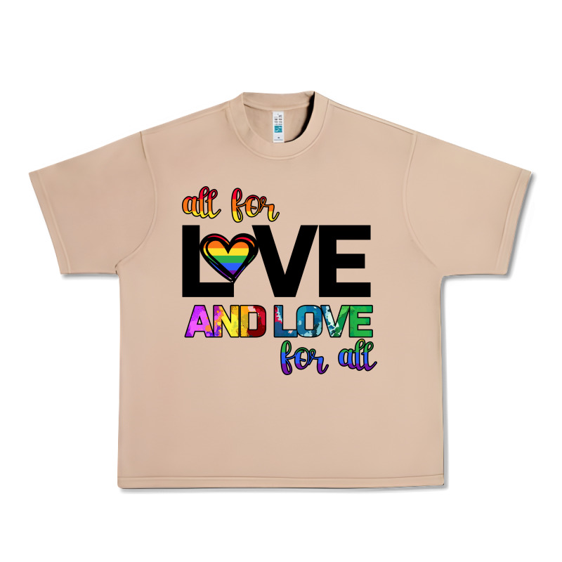 All For Love And Love For All Urban Heavy Tee by Bettercallsaul | Teevron