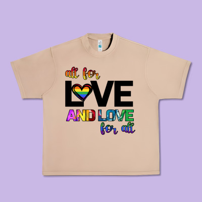 All For Love And Love For All Urban Heavy Tee Designed By Bettercallsaul