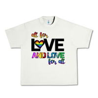 Pistachio All For Love And Love For All Urban Heavy Tee - Bettercallsaul