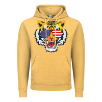 Vintage Mustard America Merica Tiger Vintage Hoodie - Bettercallsaul
