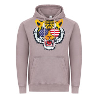 America Merica Tiger Vintage Hoodie | Teevron
