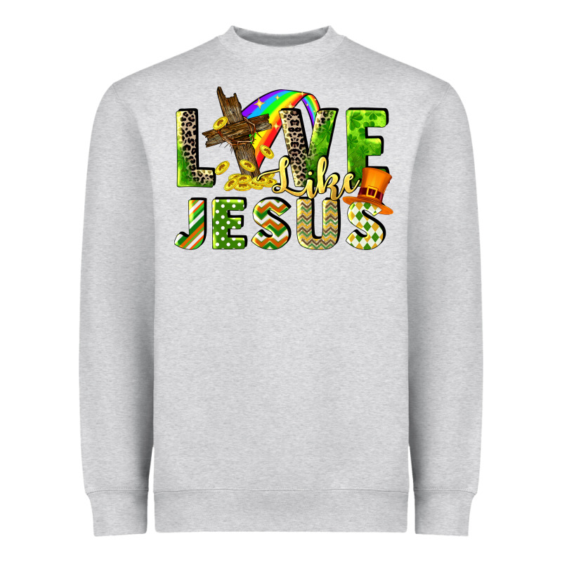 Love Like Jesus Heavyweight Sweatshirt by CowGirlArtShop | Teevron
