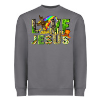 Storm Love like Jesus Heavyweight Sweatshirt - CowGirlArtShop