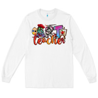 White art teacher Long Sleeve Tee - RanaPortraitStore