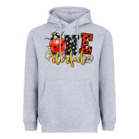 Heather Grey onederful wonderful ladybug Heavyweight Hoodie - LillyAllenDesigns