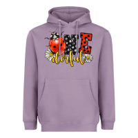 Lavender onederful wonderful ladybug Heavyweight Hoodie - LillyAllenDesigns