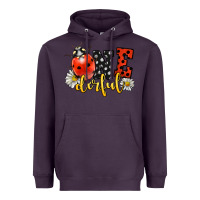 Plum onederful wonderful ladybug Heavyweight Hoodie - LillyAllenDesigns