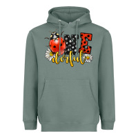 Sage onederful wonderful ladybug Heavyweight Hoodie - LillyAllenDesigns