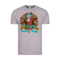 Vintage Zinc happy turkey day sunflower Vintage Tee - RanaPortraitStore