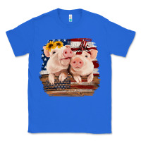 True Royal Cute Couple American Pigs Classic Tee - Bettercallsaul