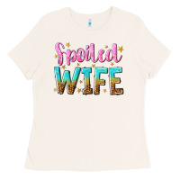 Bone spoiled wife Ladies Tee - NancyCooperArtShop