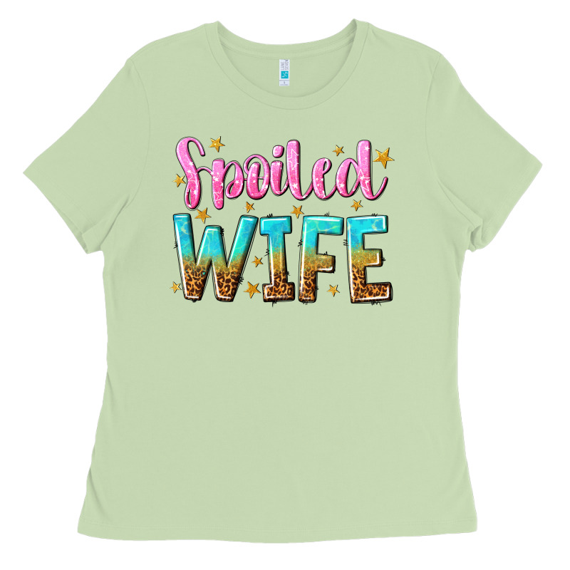 Spoiled Wife Ladies Tee by NancyCooperArtShop | Teevron
