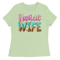 Matcha spoiled wife Ladies Tee - NancyCooperArtShop