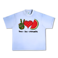 Grape Ice Peace Love Watermelon Urban Heavy Tee - Bettercallsaul