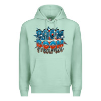 Seafoam Boom boom Mama Mother's Day Premium Hoodie - FaDigitalArtStudio