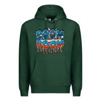 Sports Green Boom boom Mama Mother's Day Premium Hoodie - FaDigitalArtStudio