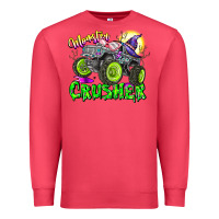 Cardinal Monster Crusher Premium Sweatshirt - CowhideDigitalArt