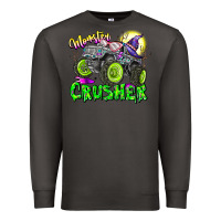 Smoke Monster Crusher Premium Sweatshirt - CowhideDigitalArt