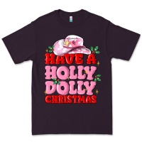 Plum have a holly dolly christmas Premium Tee - MaliasSmallBusiness