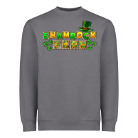 Storm St. Patrick's Shamrock farm Heavyweight Sweatshirt - CowGirlArtShop