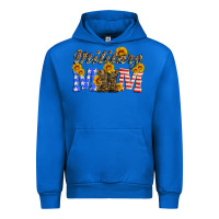 Cobalt military mom with soldier boots Urban Hoodie - Artiststas