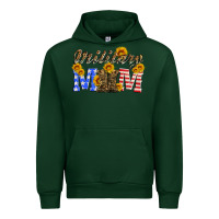 Forest Green military mom with soldier boots Urban Hoodie - Artiststas