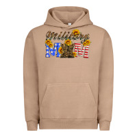 Pigment Burro military mom with soldier boots Urban Hoodie - Artiststas