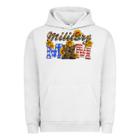 Pigment Lunar Rock military mom with soldier boots Urban Hoodie - Artiststas