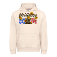 Sandshell military mom with soldier boots Urban Hoodie - Artiststas