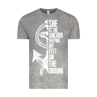 Cloud Rock she is the anchor keeping my feet on the ground Vintage Tee - Bettercallsaul