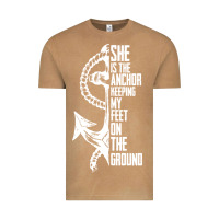 Vintage Camel she is the anchor keeping my feet on the ground Vintage Tee - Bettercallsaul