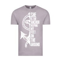 Vintage Zinc she is the anchor keeping my feet on the ground Vintage Tee - Bettercallsaul