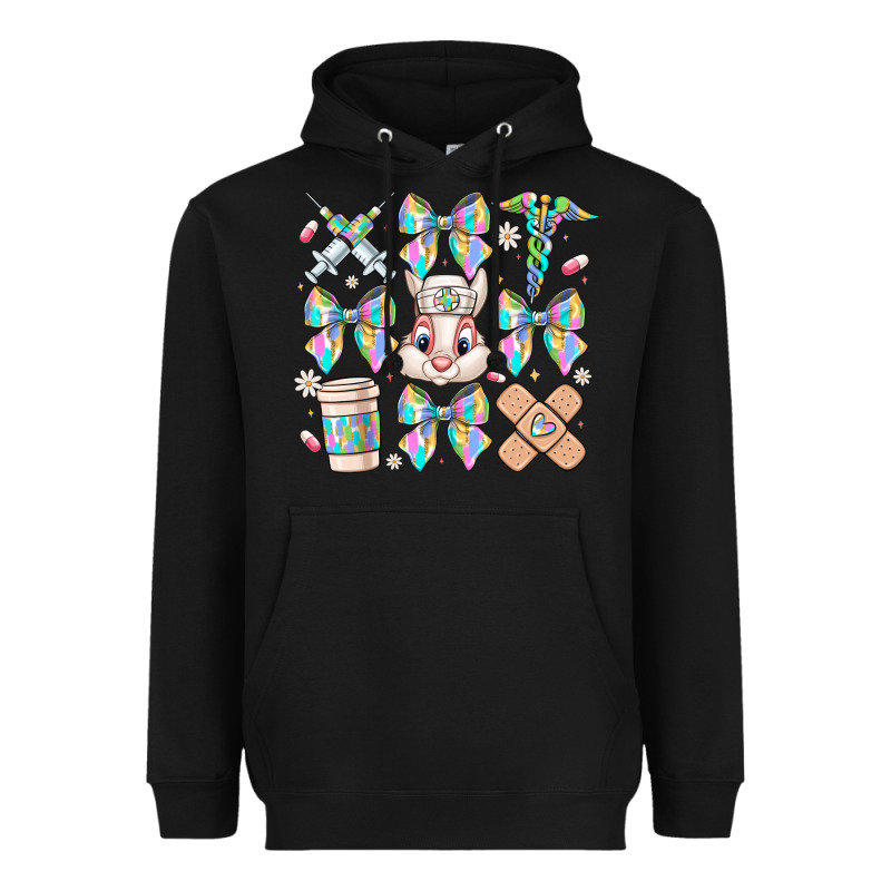 Easter Bow Heavyweight Hoodie by CowhideDigitalArt | Teevron