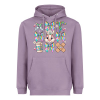 Lavender easter bow Heavyweight Hoodie - CowhideDigitalArt