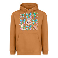 Meerkat easter bow Heavyweight Hoodie - CowhideDigitalArt