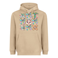 Mushroom easter bow Heavyweight Hoodie - CowhideDigitalArt