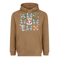 Toasted Coconut easter bow Heavyweight Hoodie - CowhideDigitalArt