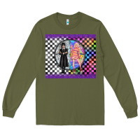 Army Green gothic girl horror family Long Sleeve Tee - TumblerDesignByShophia
