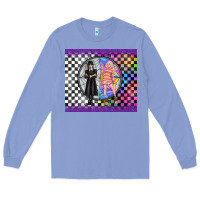 Colony Blue gothic girl horror family Long Sleeve Tee - TumblerDesignByShophia