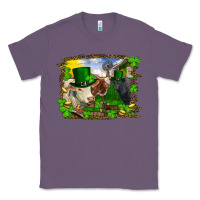 Lavender St patrick's day cows Classic Tee - RanaPortraitStore