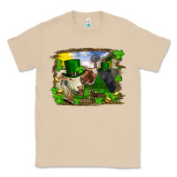 Mushroom St patrick's day cows Classic Tee - RanaPortraitStore