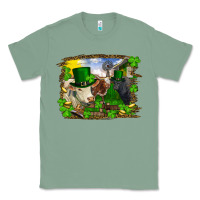 Sage St patrick's day cows Classic Tee - RanaPortraitStore