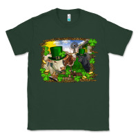 St Patrick's Day Cows Classic Tee | Teevron