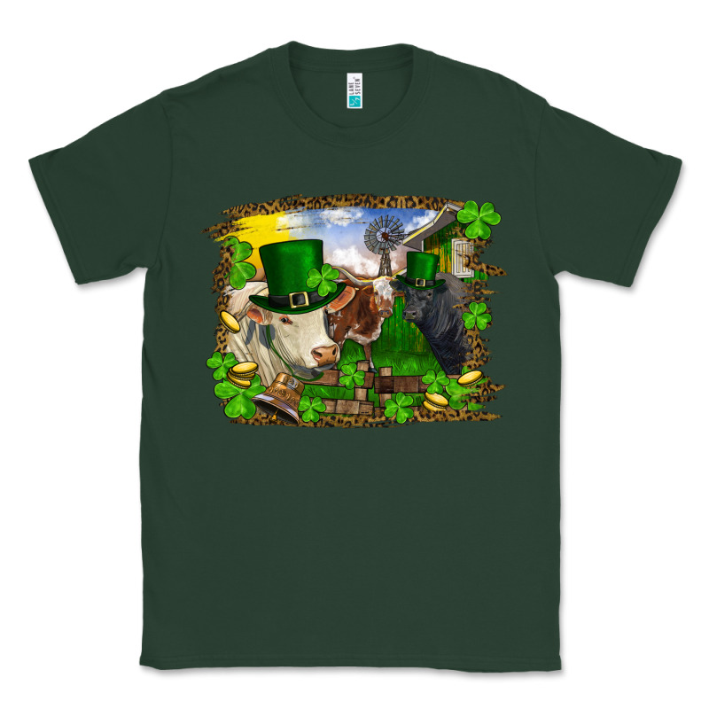 St Patrick's Day Cows Classic Tee by RanaPortraitStore | Teevron