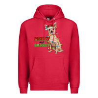 Cardinal merry and bright chihuahua Premium Hoodie - RanaPortraitStore