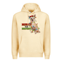 Pina Colada merry and bright chihuahua Premium Hoodie - RanaPortraitStore